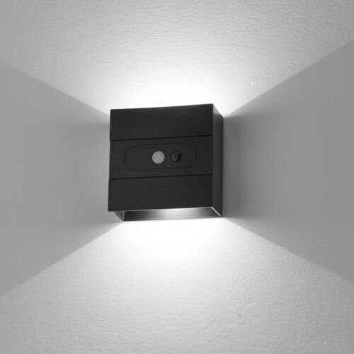 Akku LED Wandleuchte mit Bewegungsmelder, Wandlampe Flur Strahler Up Down Innen - Bild 7 von 66