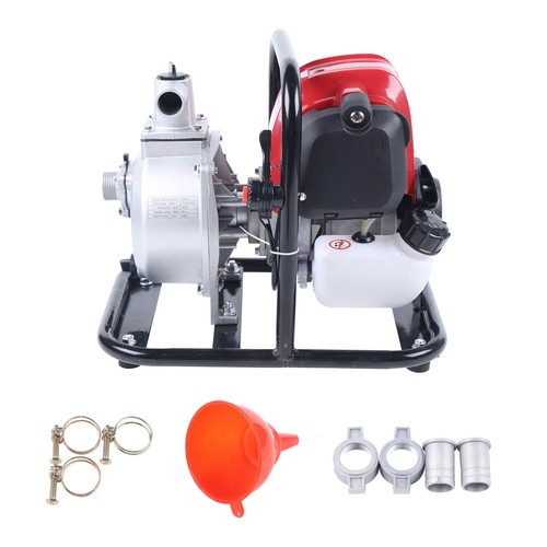1 In 38CC 4 Stroke Engine Water Transfer Pump Semi-Trash Garden Irrigation Pump - Picture 10 of 13