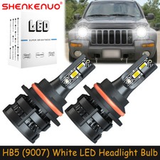 For Jeep Liberty 2002-2007 Combo 9007 HB5 LED Headlights Bulbs High Low Beam Z8