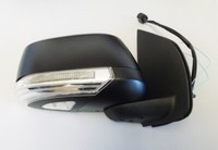 R/H TüRspiegel Schwarz Elektrisch Auto-Fold FüR Nissan Navara D40 2.5Dci