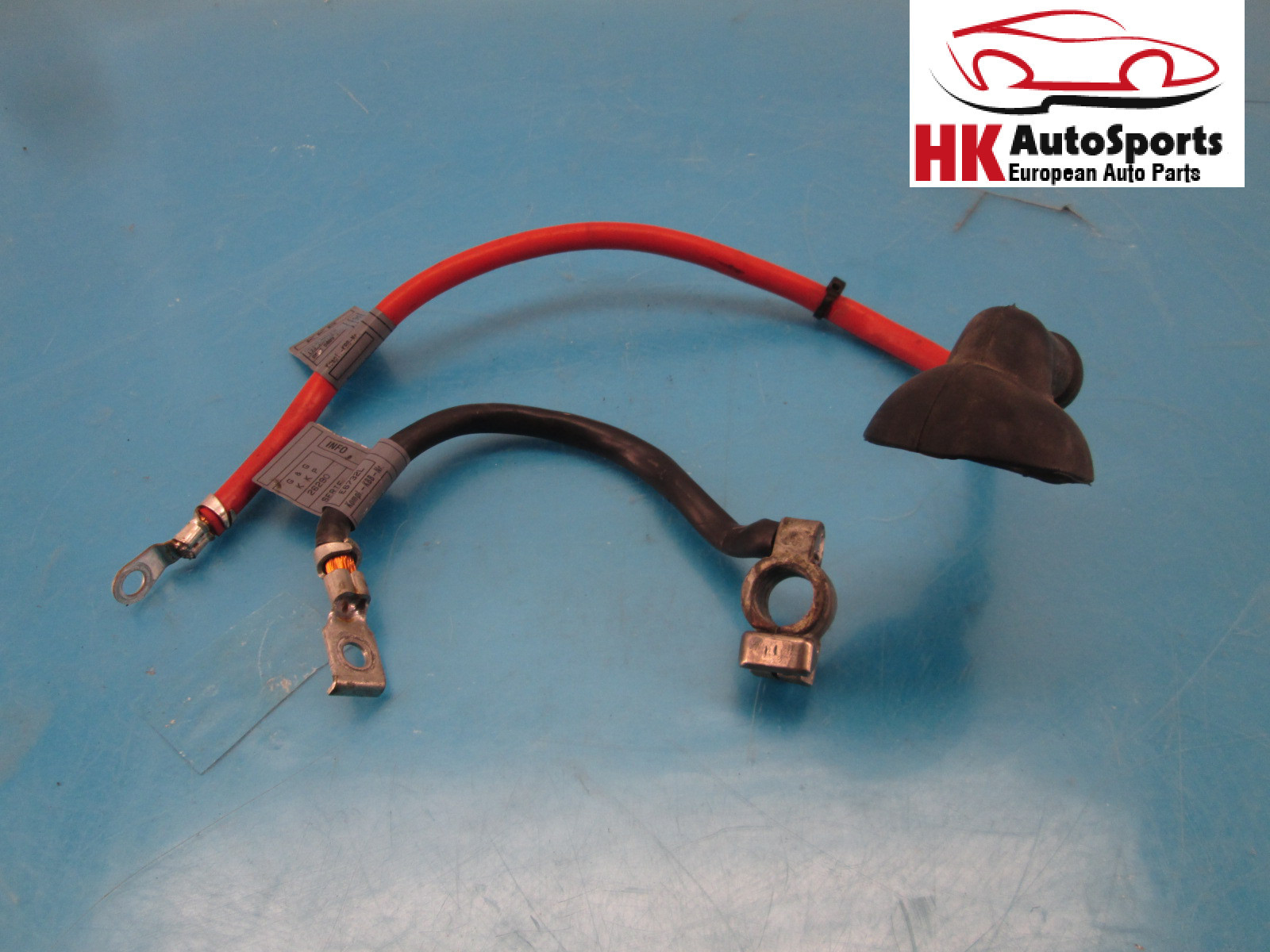 POSITIVE AND NEGATIVE BATTERY CABLES BMW E46 325I 323I 328I 330I M3 99