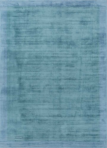 New Hand Loom Viscose Rug Color Ensign Blue Carpet Area Rug For Office Room Rug