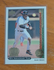 1999 Upper Deck 10th Anniversary Team #X7 Barry Bonds Giants