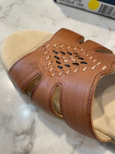 SAS Huarache Antique Tan Size 11.5 Medium Women's Sandal New In Box Save Big - Picture 2 of 4