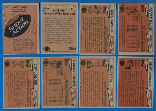 1981 TOPPS NFL FOOTBALL CARD + ROOKIE RC SEE LIST 227-528 - Picture 241 of 448