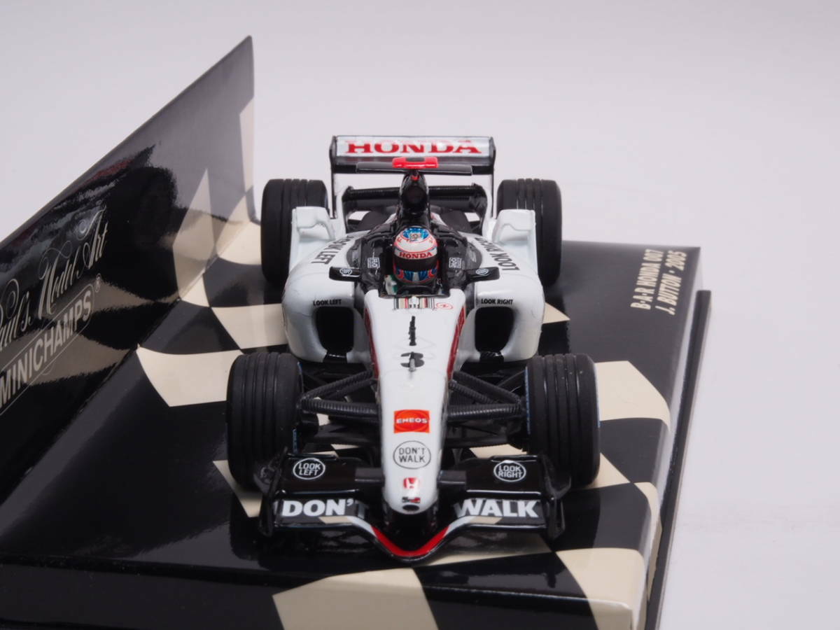 Pma 1/43 Bar Honda 007 J. Button 2005 from japan Niska cena wyprodukowana w Japonii