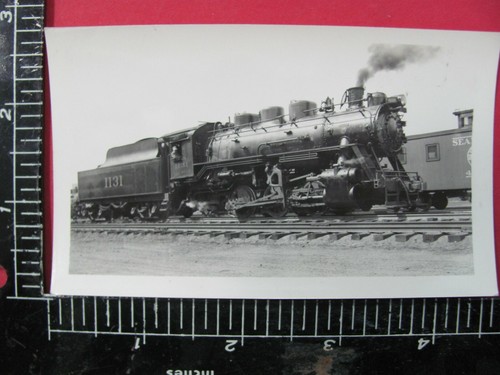 SEABOARD AIR LINE RAILROAD 0-6-0 LOCOMOTIVE #1131 PHOTO SAL RR HISTORY