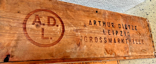2 antike Transportkisten aus Holz - Holzkiste - mehrfach gemarkt - Bild 3 von 9