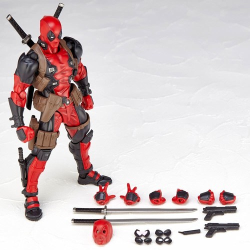 Kaiyodo AMAZING YAMAGUCHI Deadpool  from Japan ❤️❤️❤️NEW❤️❤️❤️ - Picture 9 of 10