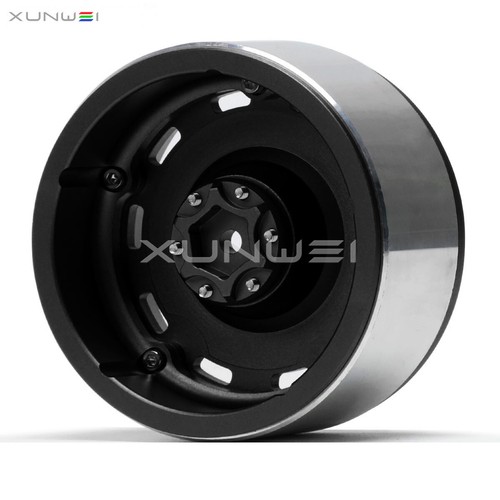 2.6" Beadlock Wheel Rim HEX 12mm&17mm Negative 7.5 for 1/10 1/7 1/8 RC Crawler - Picture 13 of 75