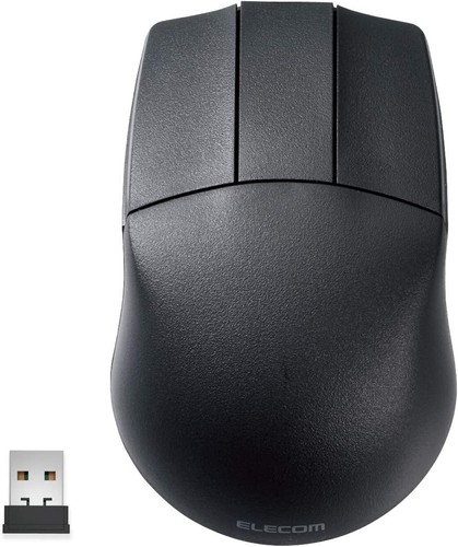 Official ELECOM 3 button mouse for 3D CAD (Wireless 2.4GHz / Black) M-CAD01DBBK◇ - Picture 5 of 10