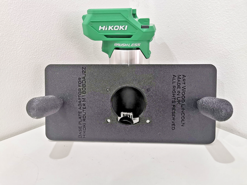 Sub base plate Hikoki Router M1808DAJ2Z Groove Jig Milling Slotting ...
