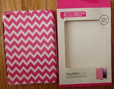  Accellorize Apple iPad mini Case, Pink Chevr...