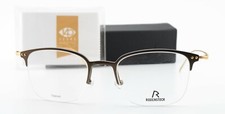 RODENSTOCK Eyeglasses R7086 B 50-20 145 Half Rim Frame Timeless Titanium Germ...