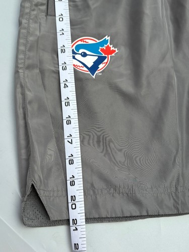 NWT Mitchell & Ness Insignia Toronto Blue Jays Shorts Medium Gray MSRP $135 - Picture 10 of 11