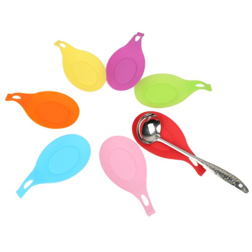 Silicone Utensil Rest Spoon Rest Pad Spoon Stand for Kitchen Lid and Spoon Rest - Picture 2 of 11