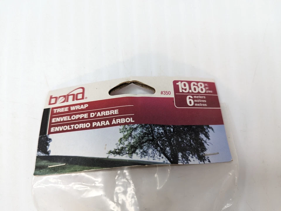 粘合棕色聚丙烯树包 19.68 英尺 (00350) 防止树皮分裂 — 第 2/3 张图片