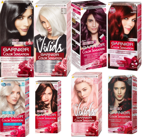 Genuine GARNIER Color Sensation Intensive Permanent Hair Color Dye Cream NEW | eBay Genuine GARNIER Color Sensation Intensive Permanent Hair Color Dye Cream NEW | eBay
