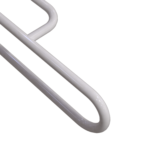 Manija de Soporte para Baño Accesible Montable Derecho 50 cm Blanco DN32 m - Imagen 2 de 6