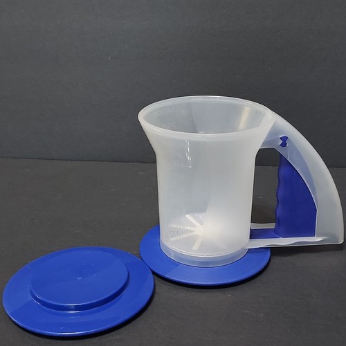 Tupperware Sift N Style Sift N Store Sifter Blue Flour Sugar Kitchen 3347A/3349A - Picture 15 of 17