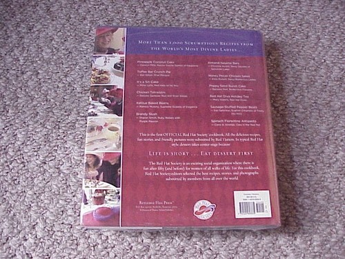 The Red Hat Society Cook Book / Hardback with Dust Jacket / Still sealed! - Picture 4 of 4
