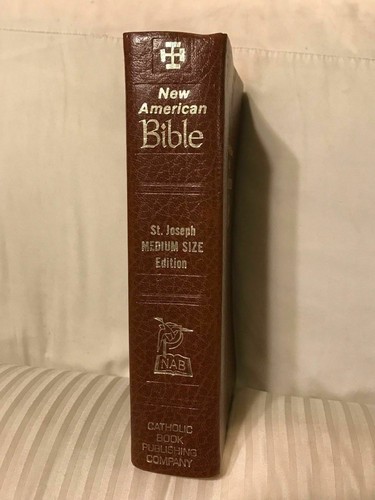 Saint Joseph Edition New American Bible Medium Size Color Illustrations - Picture 3 of 9