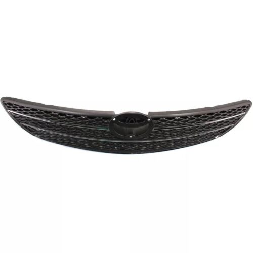 New Grille For 2002-2004 Toyota Camry Chrome & Silver Plastic Built in USA - Picture 2 of 5