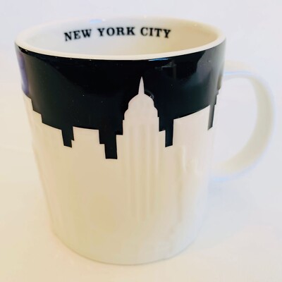 Starbucks Coffee - ライライ Starbucks coffee NEW YORK CITY SKYLINE RELIEF MUG YELLOW CAB