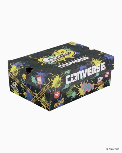 Converse x Splatoon3 All Star Z HI gray limited 27cm US size 9 - Picture 7 of 7