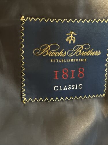 🇮🇹NWT Navy Brooks Brothers Tuxedo Set with Satin Notch Lapels Sz40RW34 - Picture 10 of 21