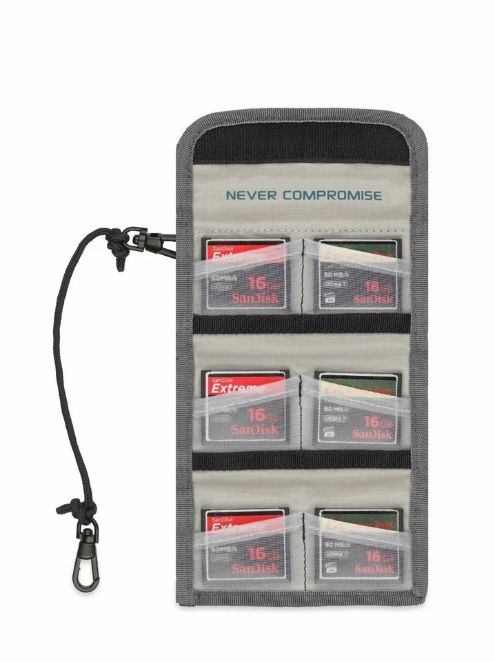 Tenba Tools Reload CF6 Card Wallet Black Lime #636-219 (UK Stock) Compact Flash - Image 2 of 4