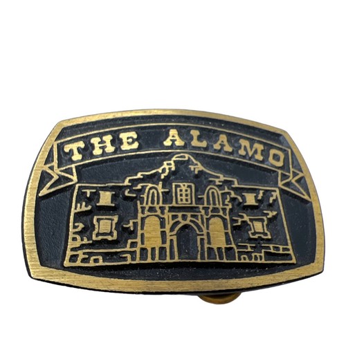 Belt Buckle The Alamo Texas Country Western/Cowboy - Picture 4 of 8