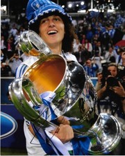 Chelsea FC David Luiz Autographed Signed 8x10 EPL Photo COA C