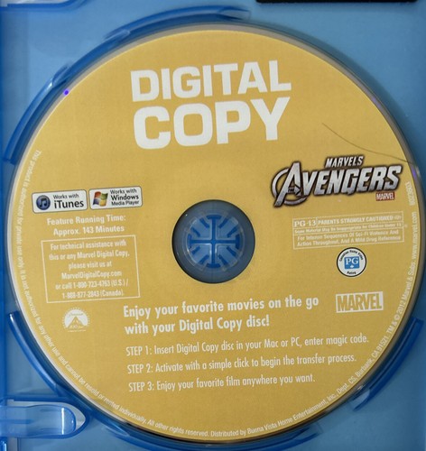 The Avengers 3D (Blu-ray3D/Blu-ray/DVD/Música, 4 Discos) ¡Envío Nacional GRATIS!! - Imagen 5 de 7