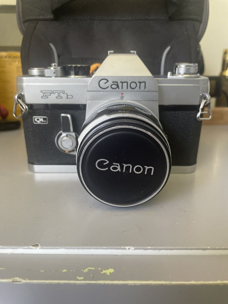 Canon FTb QL 35mm SLR Film Camera with 50mm F/1.8 Fast Prime Canon FTb QL 35mm SLR Film Camera with 50mm F/1.8 Fast Prime