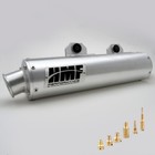 HMF Yamaha YFZ 450 Slip On Exhaust Brushed + Jets (04-09)