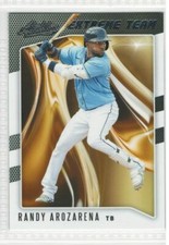 2021 Panini Absolute #ET-10 Randy Arozarena Extreme Team Rays