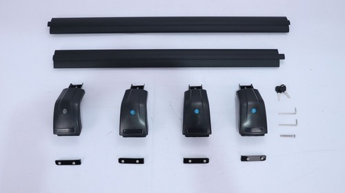 Roof Racks Cross Bars for Hyundai KONA 2018-2023 Anti-Theft Cross Rails Black - Picture 19 of 24