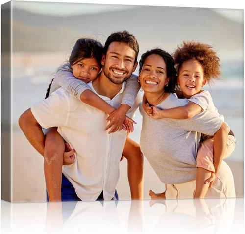 Custom Canvas Printing Posters Photos Pictures with Wood Frame Wall Art Prints - Picture 14 of 16