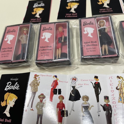 Barbie Mini Doll Collection Complete Set of 6 Bandai US Duty Free / INTL Offer - Picture 21 of 24