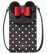 kate spade new york K4830 Minnie Mouse Crossbody Bag, Small - Black
