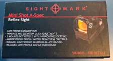 Sightmark SM26045 Mini Shot A-Spec Reflex Sight Brand New!