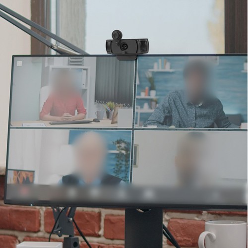 Protective Webcam Cover for Logitech C920 C922 C930e Models with Easy Use - Zdjęcie 6 z 12