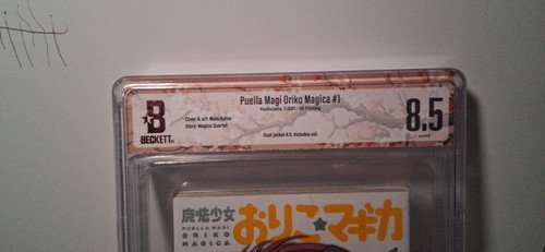 Puella Magi Oriko Magica #1 Houbunsha 2011 prima stampa beckett manga 8,5 gradi - Foto 2 di 6
