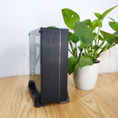 Adjustable Mobile CPU Stand Computer Host Rack for HTPC Computer Case - Picture 4 of 12