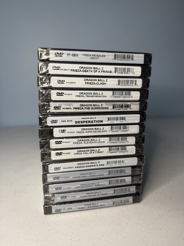 Dragonball Z Frieza Trunks & Captain Ginyuu Saga DVDs ALL NEW SEALED - Picture 2 of 19