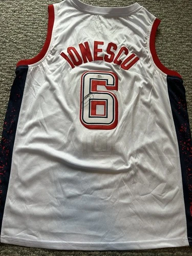 SABRINA IONESCU Signed Autographed 2024 Paris Olympics Team USA Jersey PSA COA