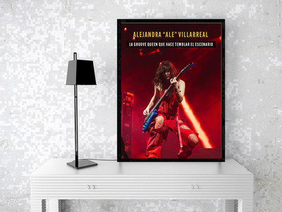 The Warning Band Poster Wall Art Rock Music Decor Print