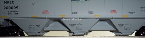 North American Railcar Corp. #1006-01 Louis D 5431 CU.FT. 3bay Efficiency Hopper - Picture 13 of 18