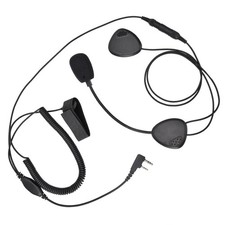 K Head Radio Walkie Talkie Motorcycle Waterproof PTT Helmet Headset